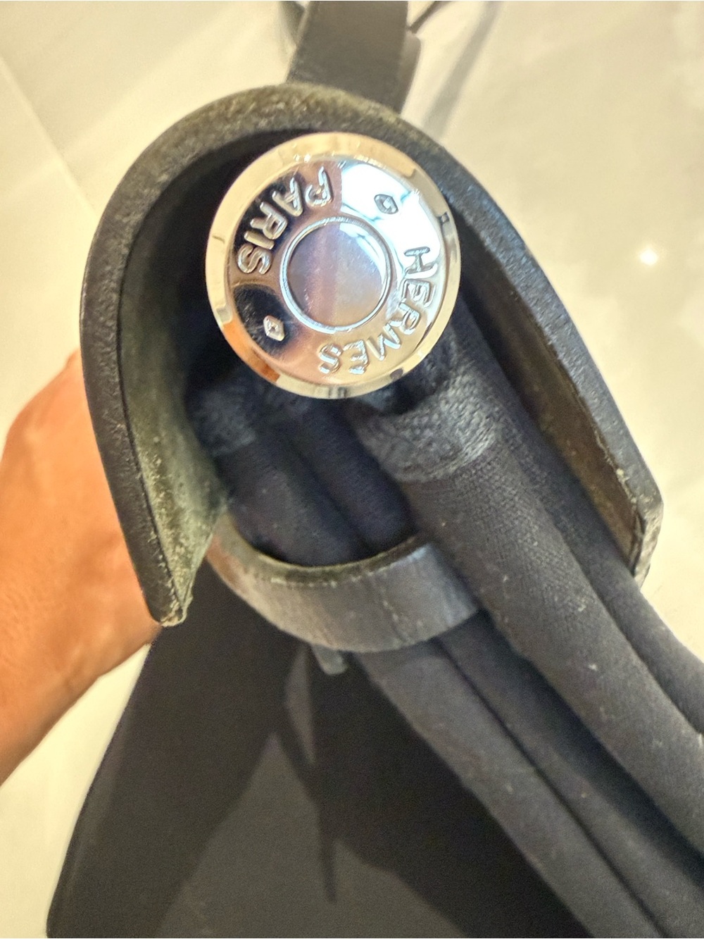 Flash sale before consignment:  vintage Hermès Herbag GM from 1999 - Picture 16 of 16
